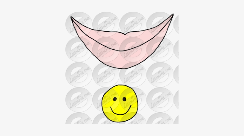 Mouth Clipart Happy Mouth - Clip Art, transparent png download