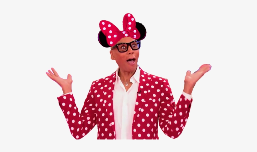 Minnie Mouse Realness - Drag Queen Costume Minnie, transparent png download