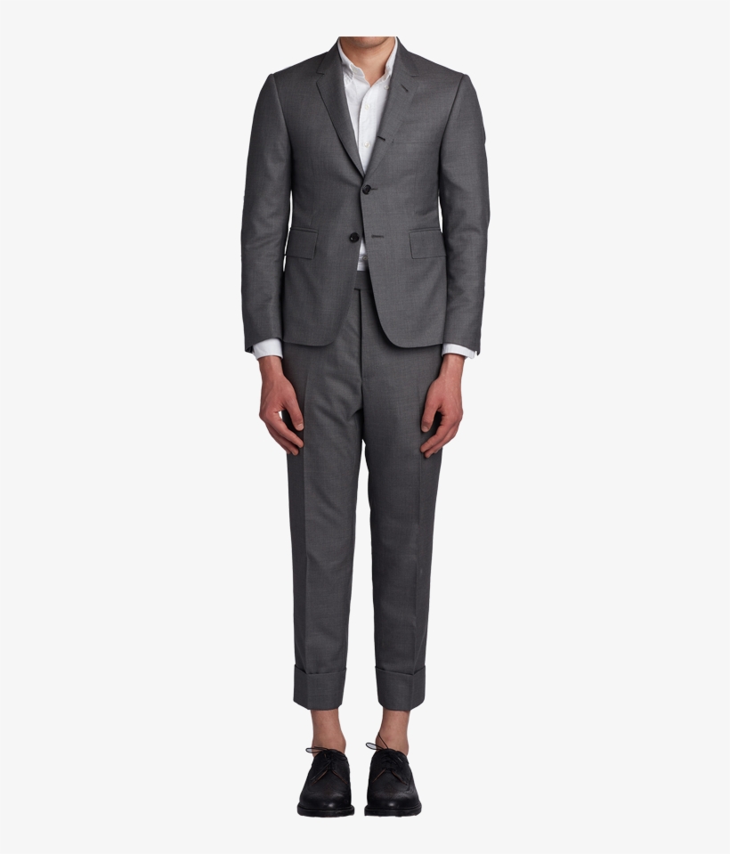 Thom Browne - Charcoal Grey Suit Womens, transparent png download