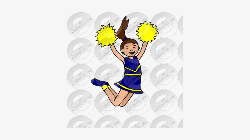 Cheerleader Picture Cheerleader Clipart, Cartoon Cheerleader,, transparent png download