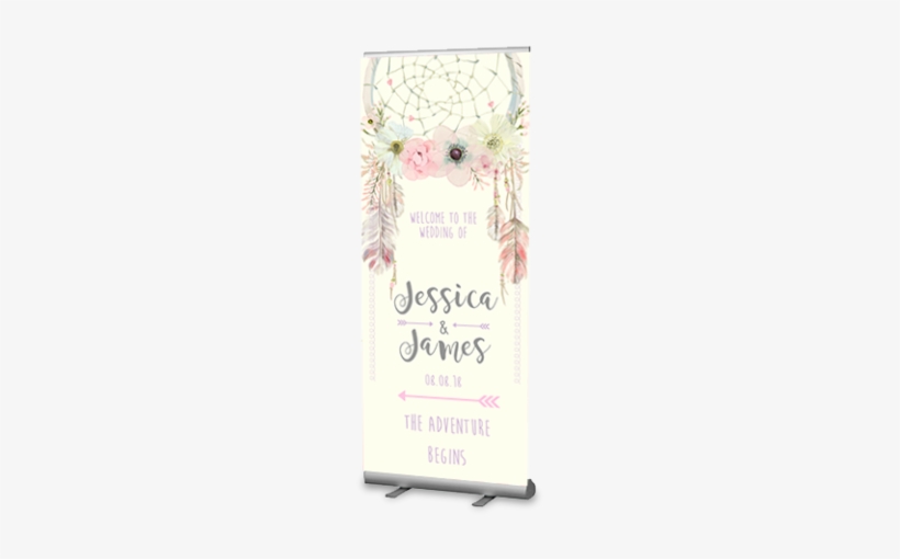 Babyobaidi Wedding Welcome Banner - Dreamcatcher Diy Boho Baby Shower Paddle Fan Menu., transparent png download