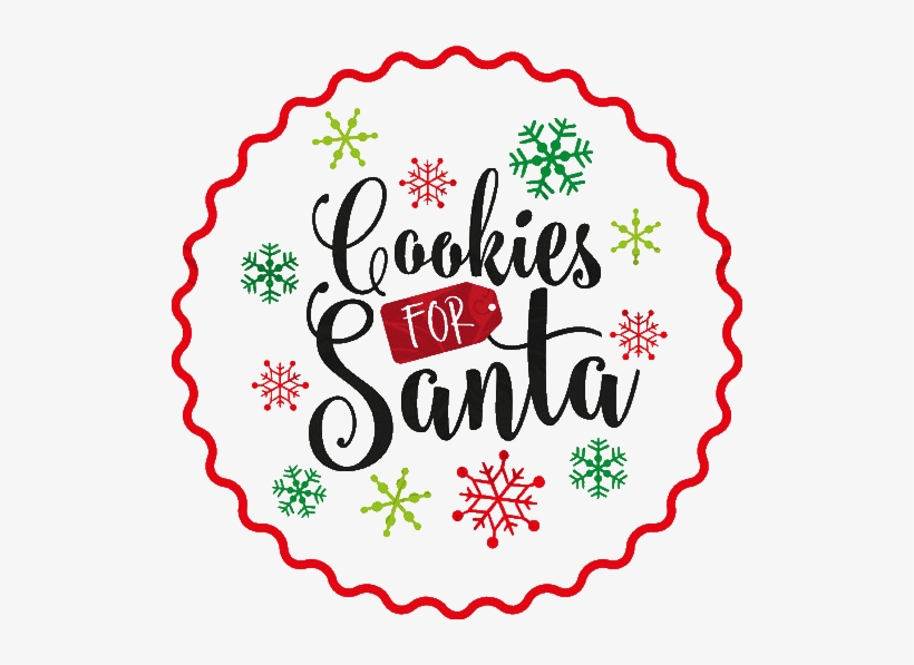 Cookies For Santa Or Dropbox - World's Best Nana Round Ornament, transparent png download