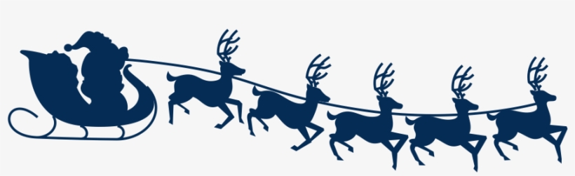 Santa Is On His Way - Happy Holidays Express Card, transparent png download