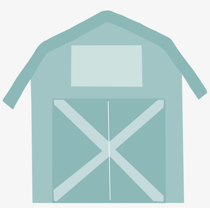 Silhouette Barn Clipart - Clip Art, transparent png download
