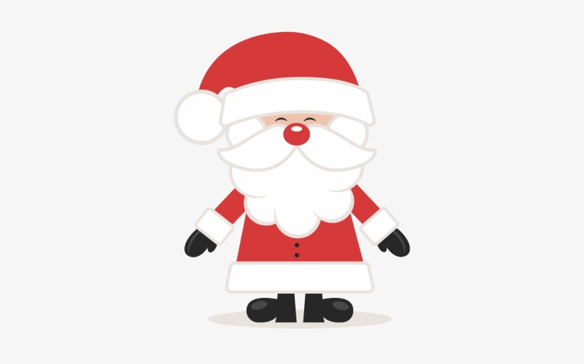 Cute Santa Svg Scrapbook Cut File Cute Clipart Files Clip Art Cute Santa Transparent Png 432x432 Free Download On Nicepng