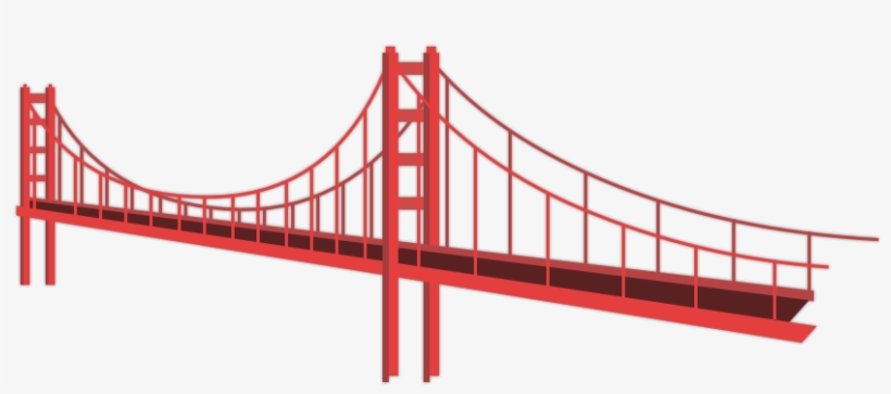 $45 - - Self-anchored Suspension Bridge, transparent png download
