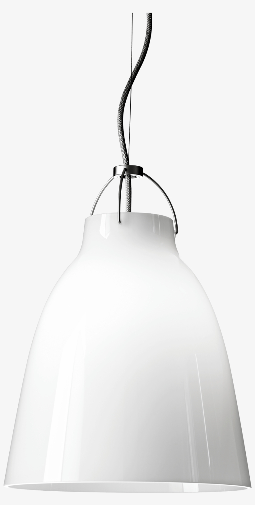 New - Caravaggio Opal Pendant P2 6m Cord, White, transparent png download