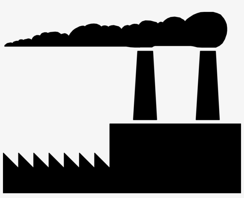 How To Set Use Heavy Equipment 02 Clipart - Factory Silhouette Png, transparent png download