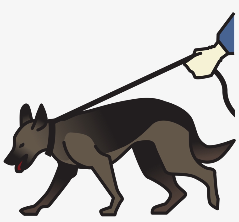 German Shepherd Labrador Retriever Police Dog Puppy - Police Dog Cartoon Png, transparent png download