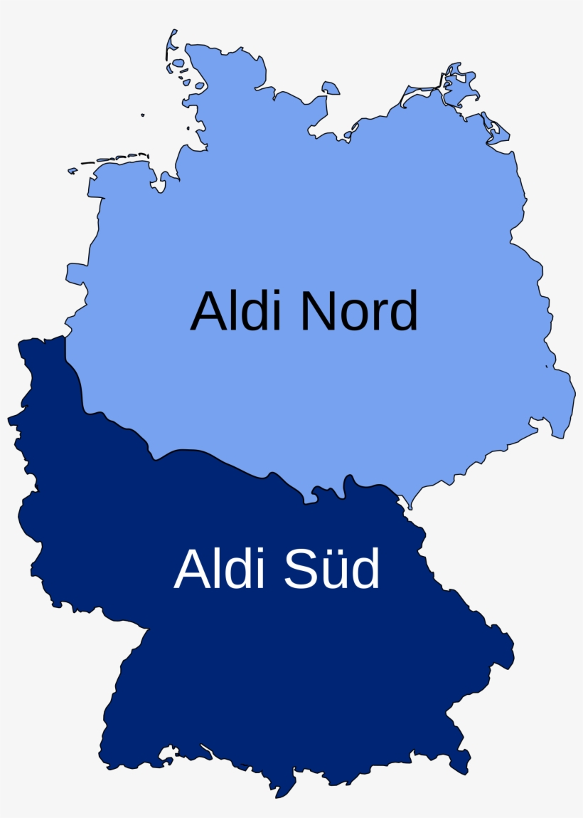 Aldi In Germany - Aldi Sud And Aldi Nord, transparent png download