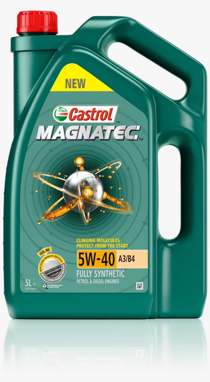 Castrol Magnatec 5w-40 A3/b4 - Castrol, transparent png download