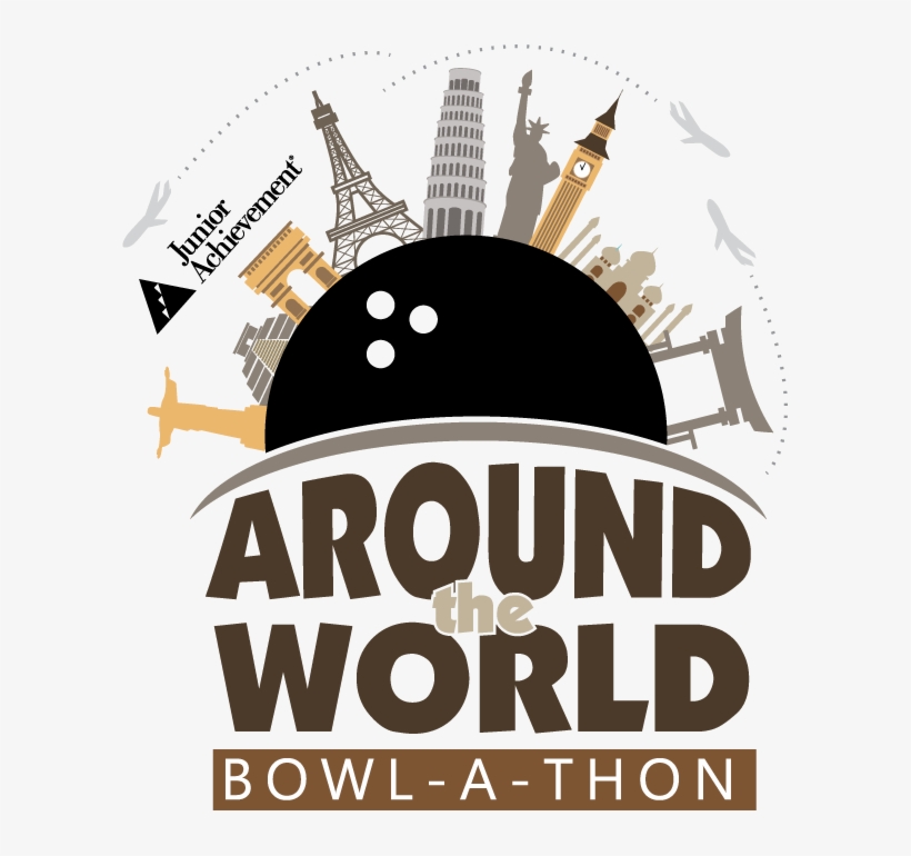 Around The World Bowl A Thon Logo Color - Around The World Logo, transparent png download