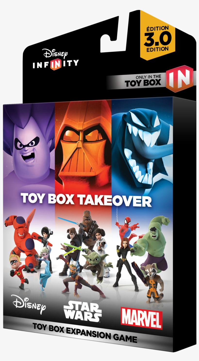 Disney Infinity Toy Box Takeover, transparent png download