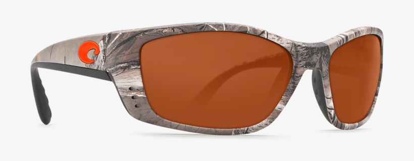Costa Del Mar Fisch Realtree Xtra Camo - Fisch Realtree Xtra Camo Orange Logo Sunglasses Mar, transparent png download
