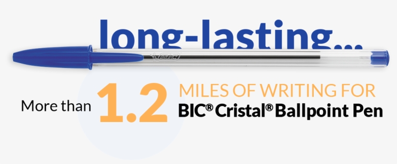 Pen And Text More Than - Long Lasting Pen Ads, transparent png download
