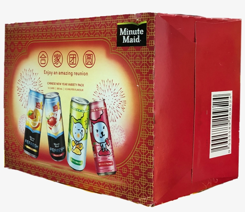 Minute-maid Cny Variety Pack 12x300ml - Cny Variety, transparent png download