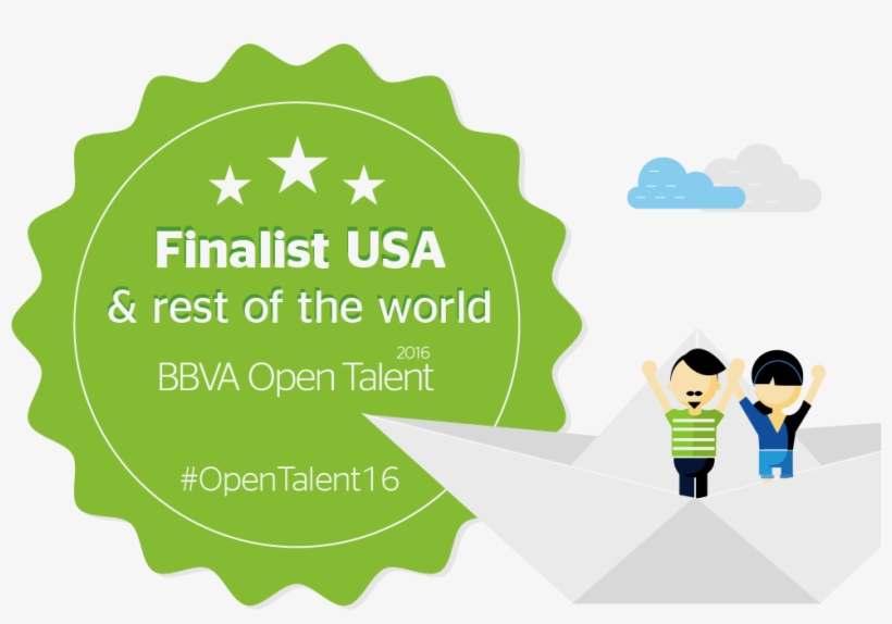 2016 Bbva Open Talent Winner - Cartoon, transparent png download