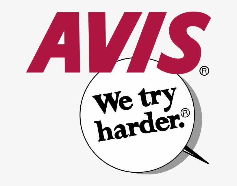 Download Png - - Avis We Try Harder Logo, transparent png download