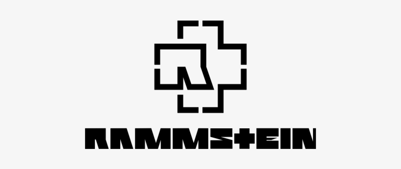 Pegatina Ramstein Logo Letras - Mein Teil Rammstein Cover, transparent png download