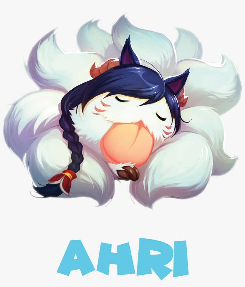 Ahri-poro - Ahri League Of Legend Render, transparent png download