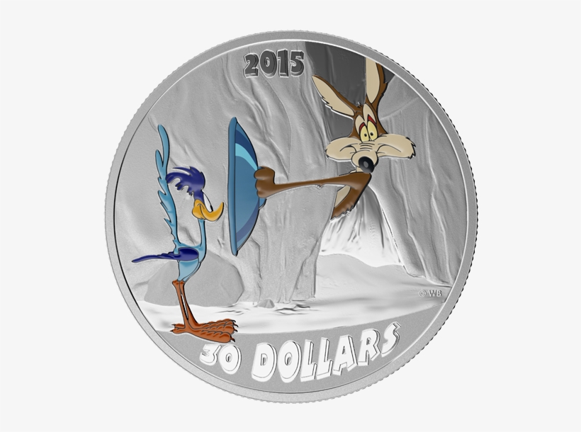 Fine Silver Coloured Coin Looney Tunes™ Classic Scenes - 2 Oz 2015 Looney Tunes Classic Scenes | Fast And Furry-ous, transparent png download