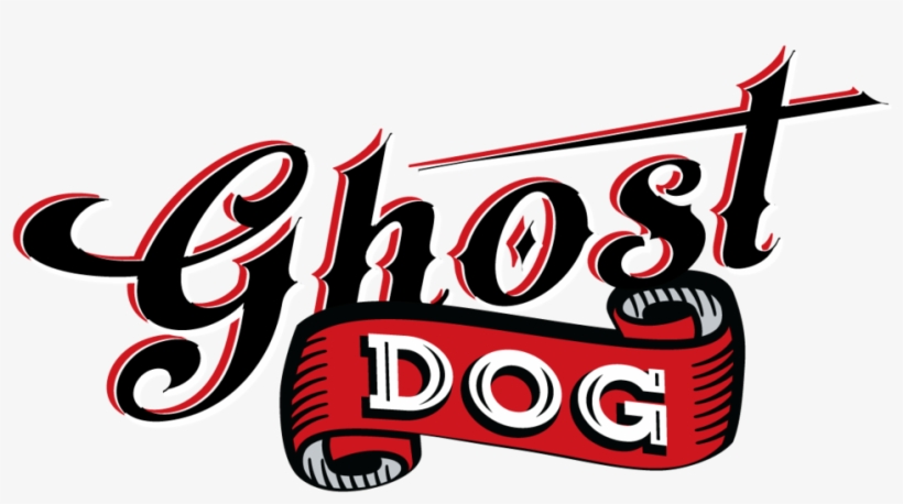 Ghost Dog Font Black Web, transparent png download