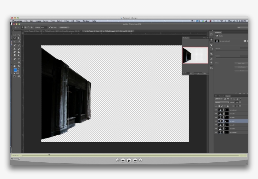 First, In Your Preferences In C4d, Set Your Projection - Silent Hill Town, transparent png download