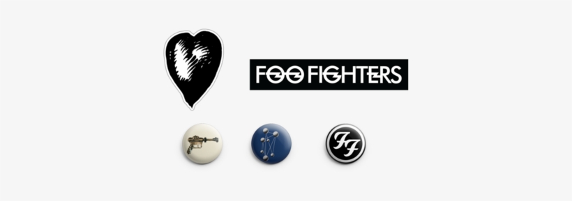 Album Cover Button And Sticker Pack Foo Fighters Store - One By One (dvd-audio Surround Sound), transparent png download
