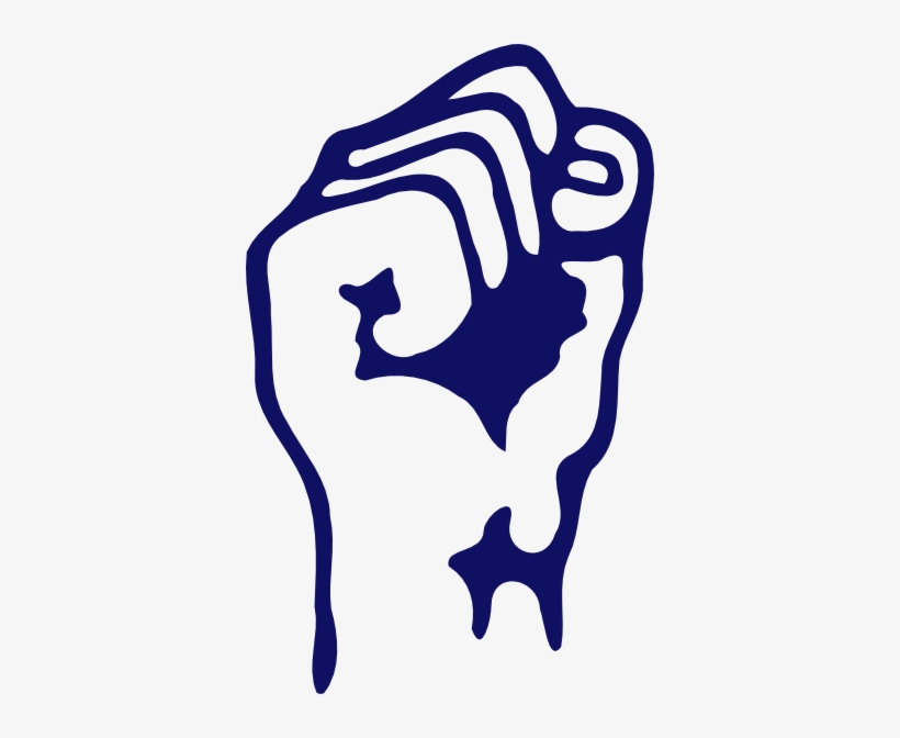 Blue Fist Clip Art - Revolution Clip Art@nicepng.com