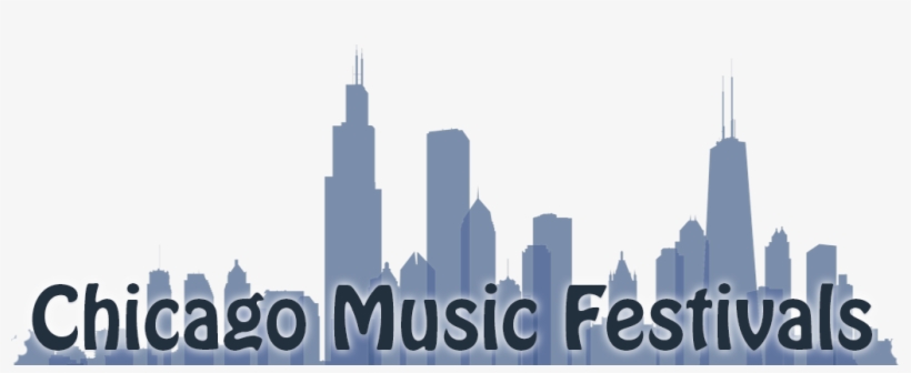 Chicago Skyline Silhouette, transparent png download