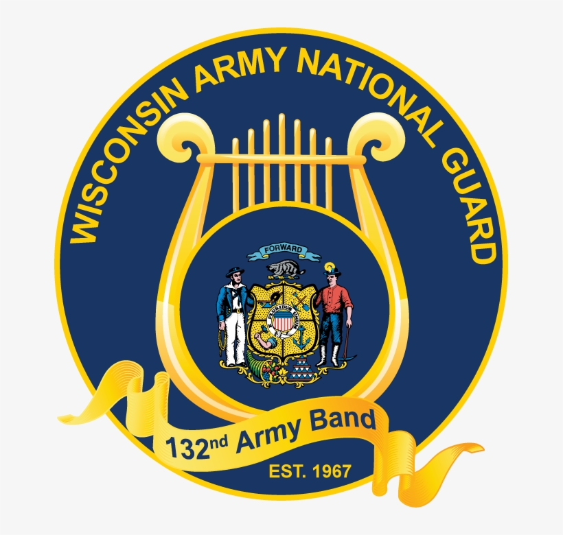 Military Bands Have A Long Tradition Of Supporting - Wisconsin State Flag Rectangle Magnet, transparent png download