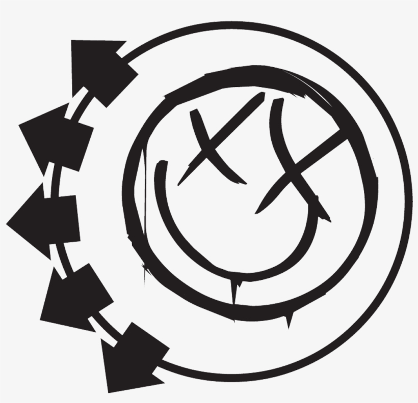 Blink 182 Logo - Blink 182 Face Logo, transparent png download