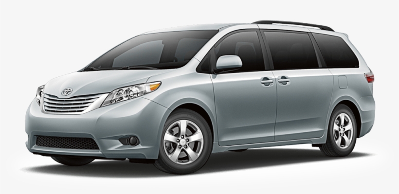 Toyota-sienna - Silver 2017 Toyota Sienna, transparent png download