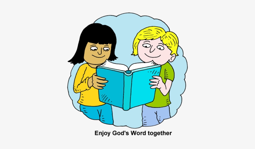 Reading Together - Clipart Together, transparent png download