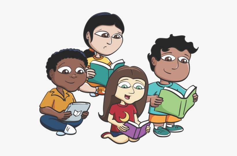 Reading - Cartoon, transparent png download