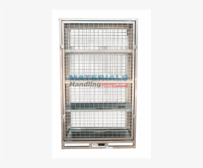 Mshc58 Storage Cage With Shelves - Shelf, transparent png download