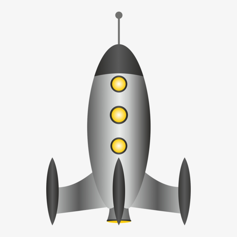 Rocket,spaceship,space - Rakieta Png, transparent png download