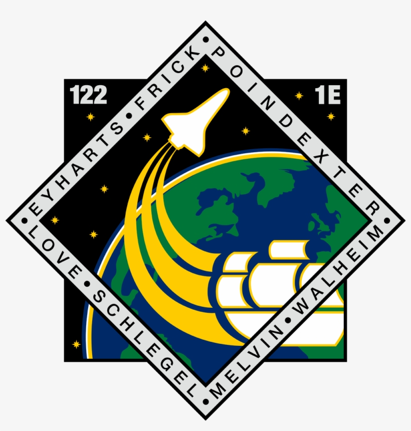 Sts 122 Patch, transparent png download