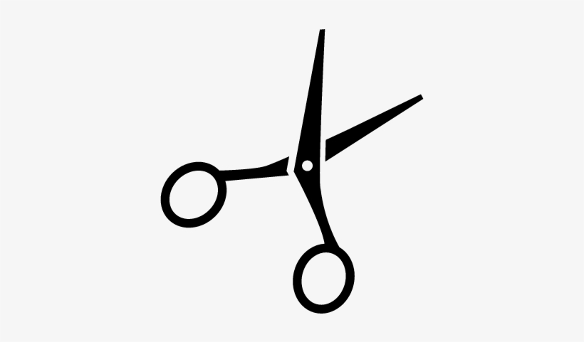 Open Scissors Vector - Tijeras De Peluqueria Abiertas, transparent png download