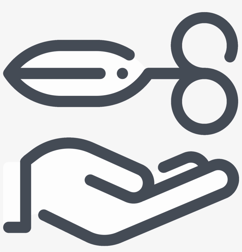Give Scissors Icon - Icon, transparent png download