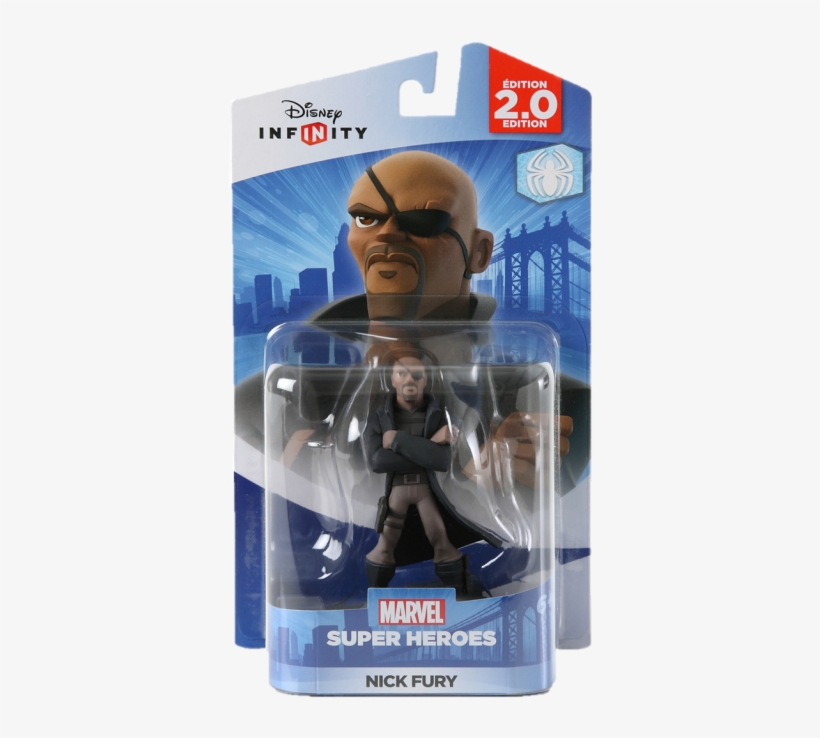 Disney Infinity - Disney Infinity 2.0 Figur Nick Fury, transparent png download