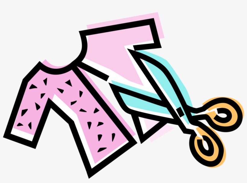 Vector Illustration Of Fashion And Garment Industry - Illustration, transparent png download
