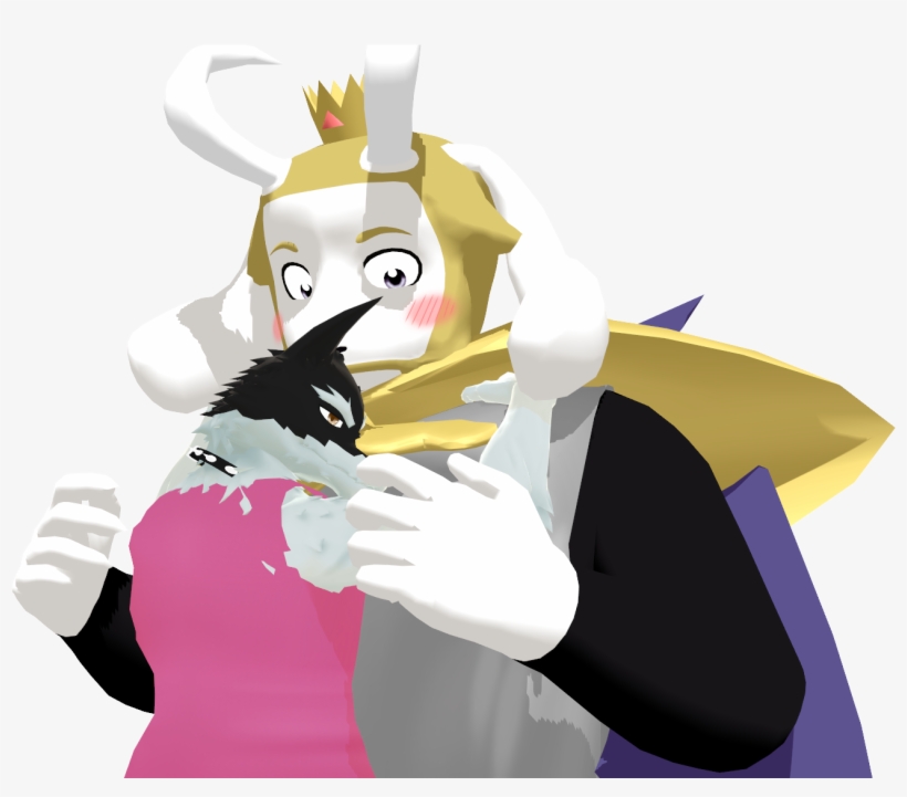 Mmd Undertale - Asgorexdoggo - Fur, transparent png download
