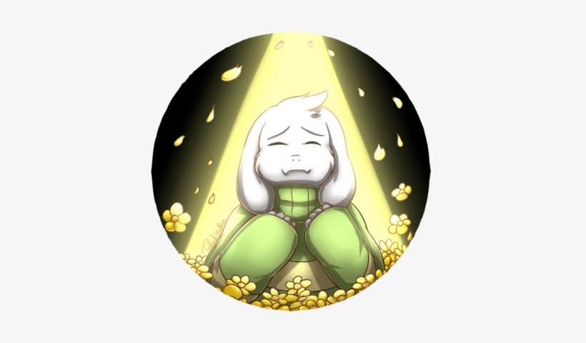 Pins Asriel - Flowey, transparent png download