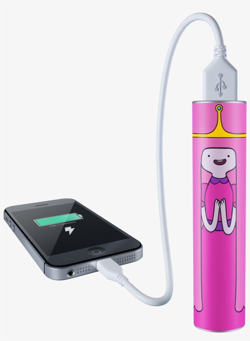 Princess Bubblegum Adventure Time Mimopowertube 2600mah - Princess Bubblegum, transparent png download