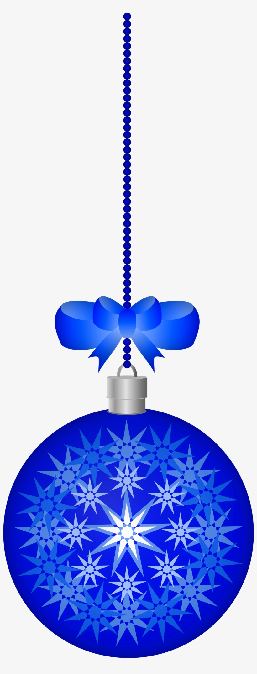 Christmas Ball Blue Transparent Png Clipart - Portable Network Graphics, transparent png download