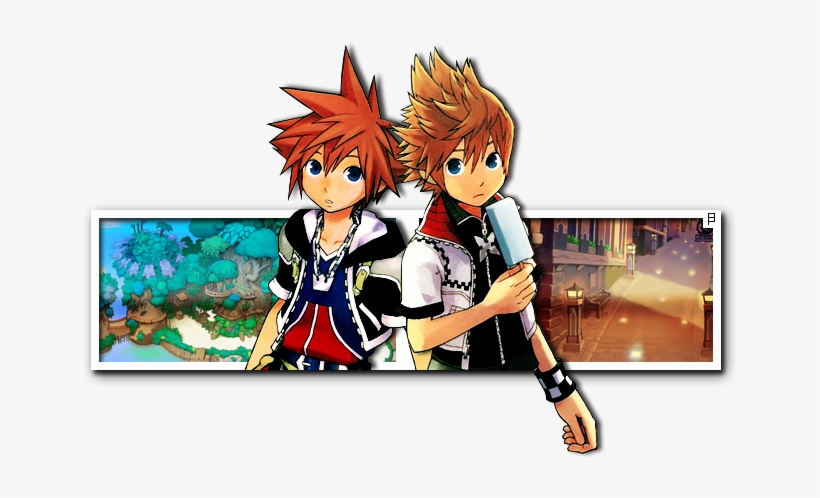 Image Result For Sora And Roxas Clothes - Kingdom Hearts Roxas, transparent png download