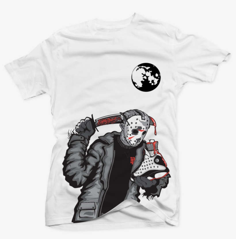 Friday The 13th White Tee - Bobby Fresh Friday The 13th, transparent png download