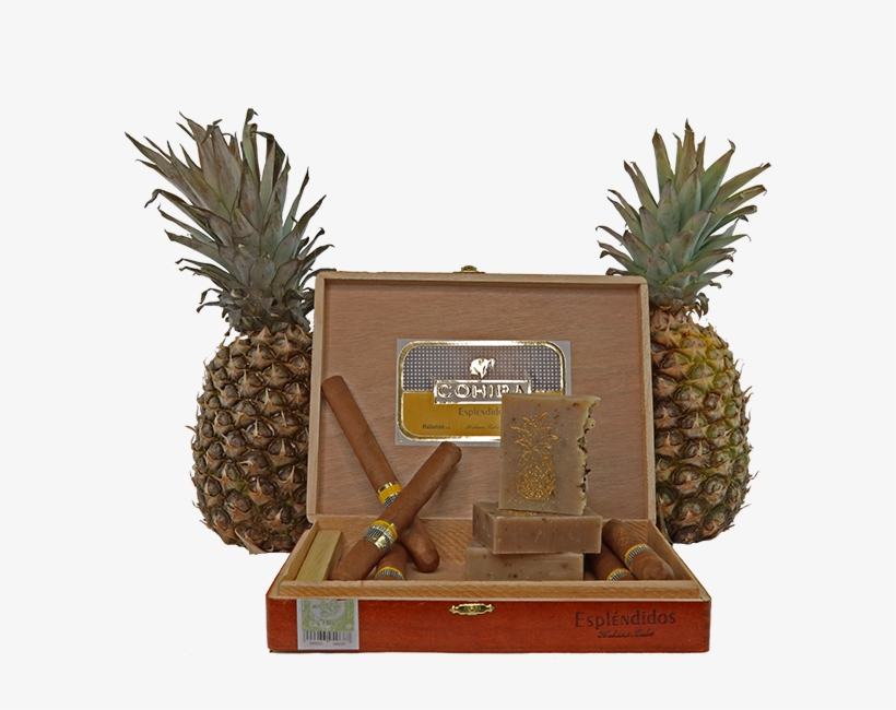 Soap With Pineapple And Cigars - Pineapple, transparent png download