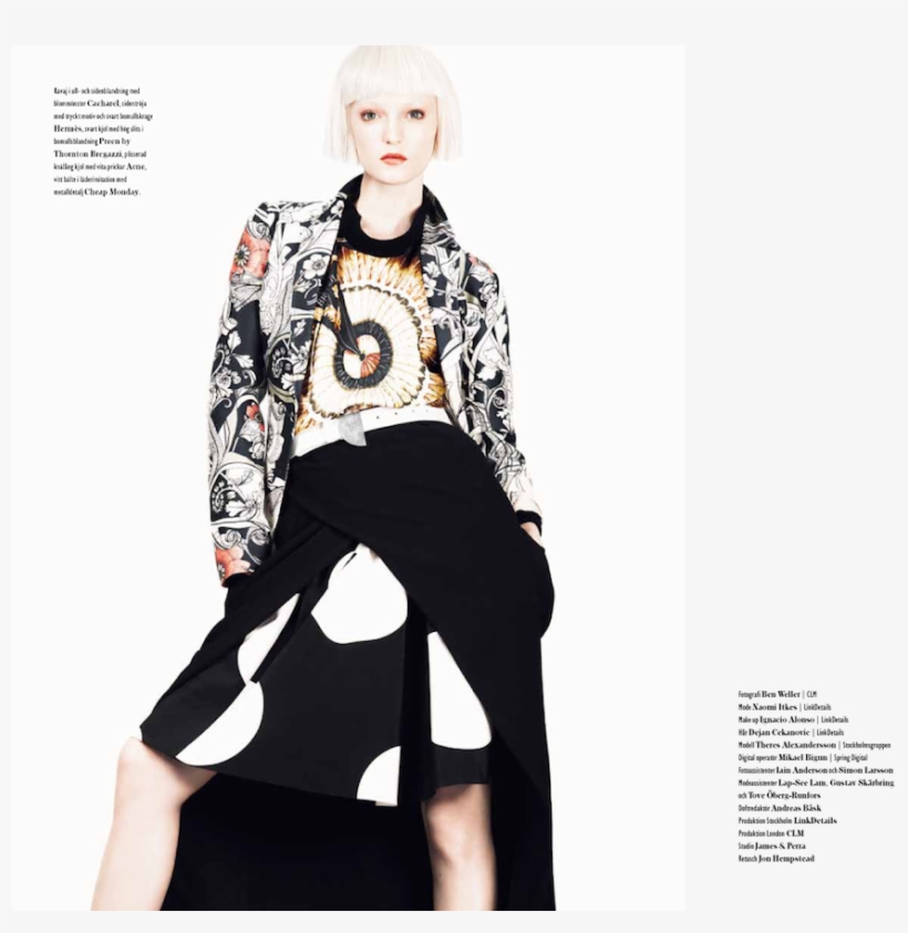 Ben Weller Shoots Theres Alexandersson For Bon Summer - Eric S. Alexandersson, transparent png download